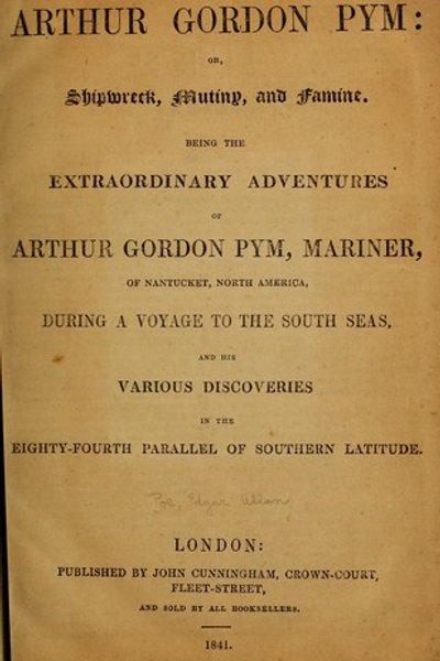 Cover of The Narrative of Arthur Gordon Pym