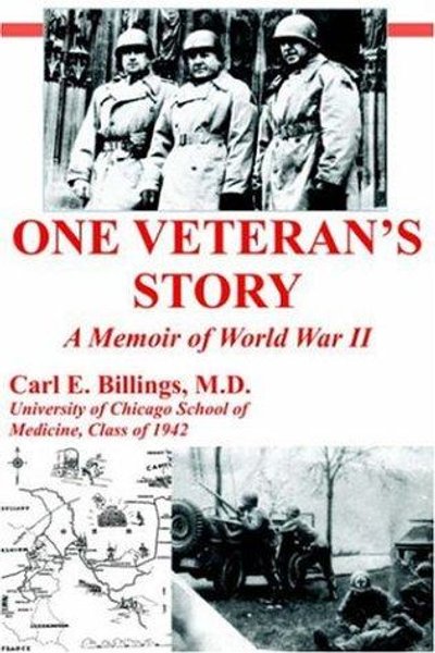 Cover of One Veteran's Story a Memoir of World War II
