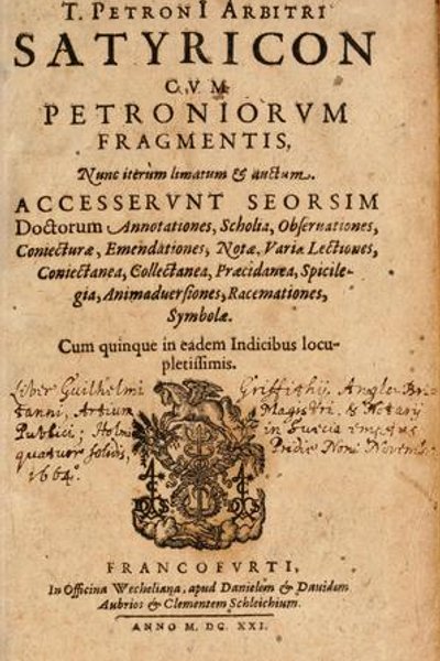 Cover of Satyricon