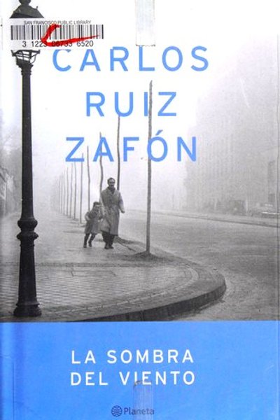 Cover of La sombra del viento
