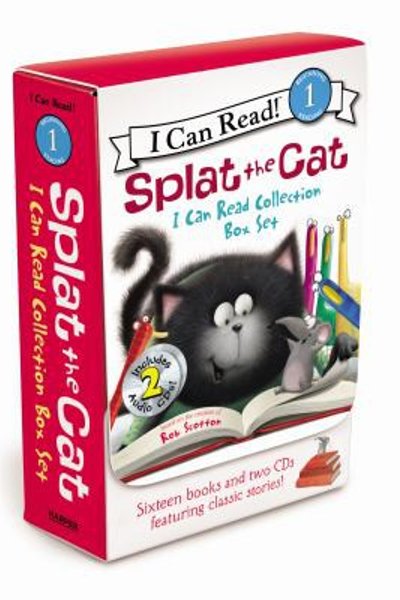 Cover of Splat the Cat I Can Read Collection Box Set