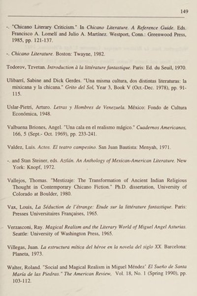 Cover of Magical realism in contemporary Chicano fiction
