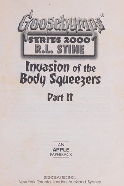 Invasion of the Body Squeezers, Part 2