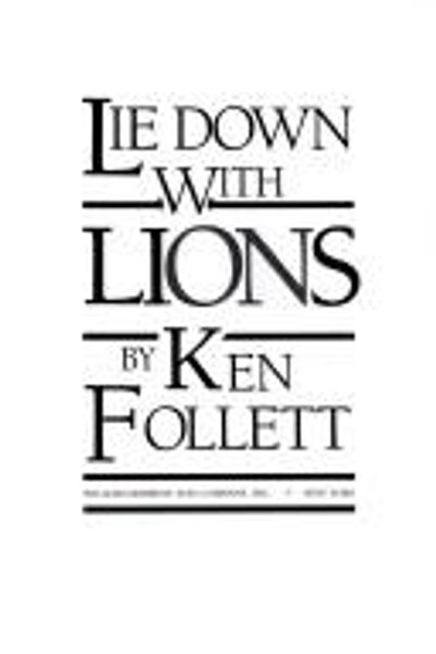 Cover of Lie Down With Lions