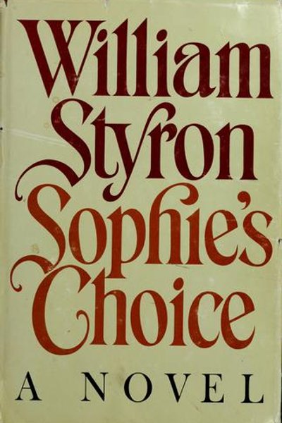 Cover of Sophie's Choice