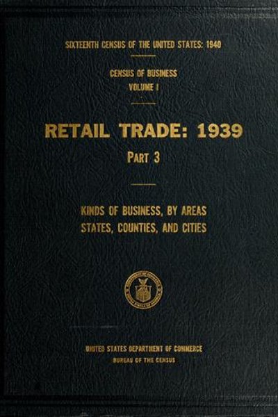 Cover of Sixteenth census of the United States