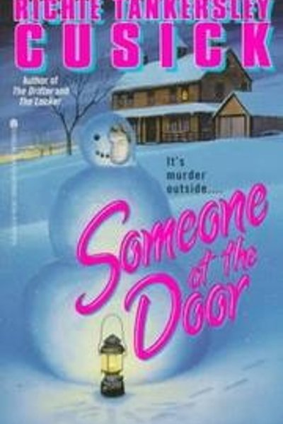 Someone at the door.