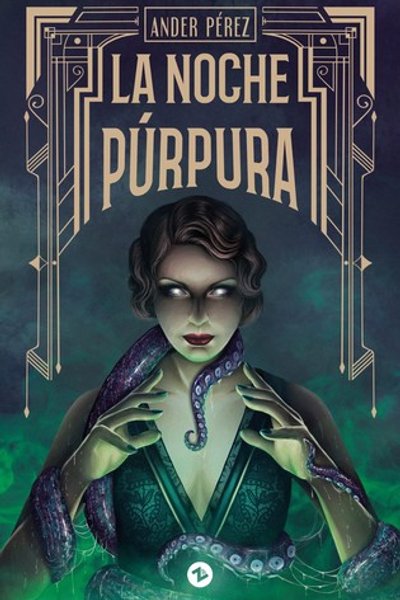 Cover of La noche púrpura