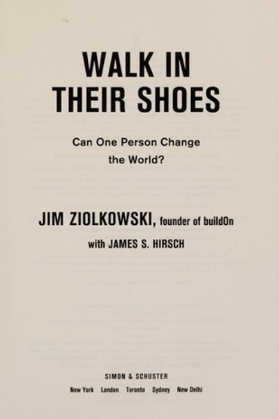 Cover of Walk in their shoes