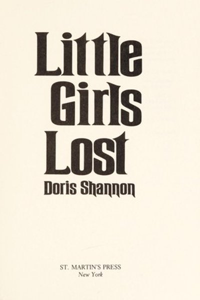 Little girls lost