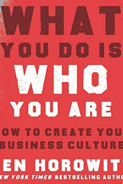 Cover of What You Do Is Who You Are