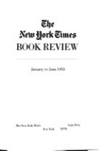 New York Times Saturday Review of Books and Art