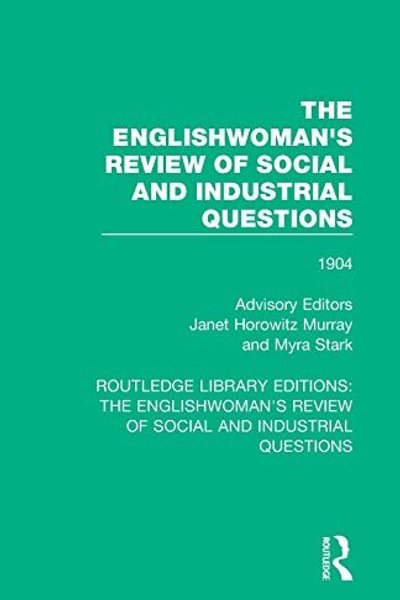 Cover of The Englishwoman's Review of Social and Industrial Questions