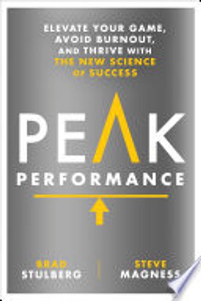 Cover of Peak performance