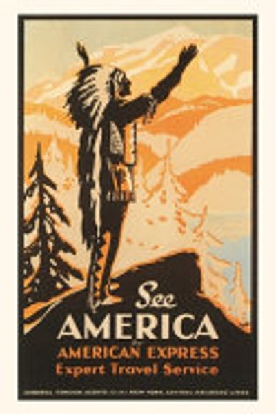 Cover of Vintage Journal See America Travel Poster