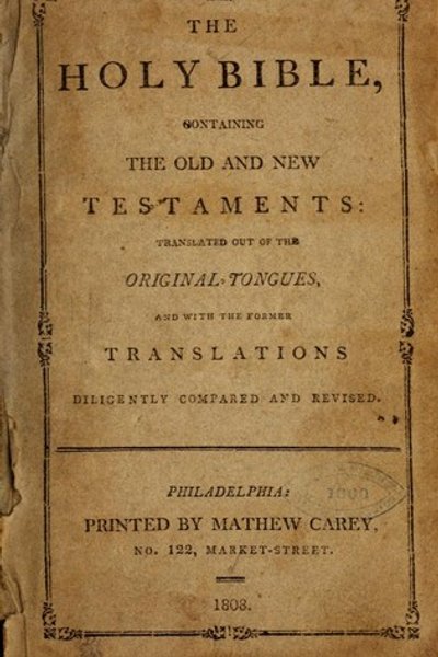 Cover of Bible