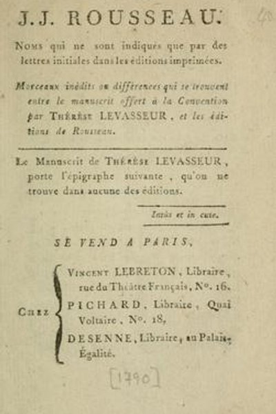Cover of Les confessions