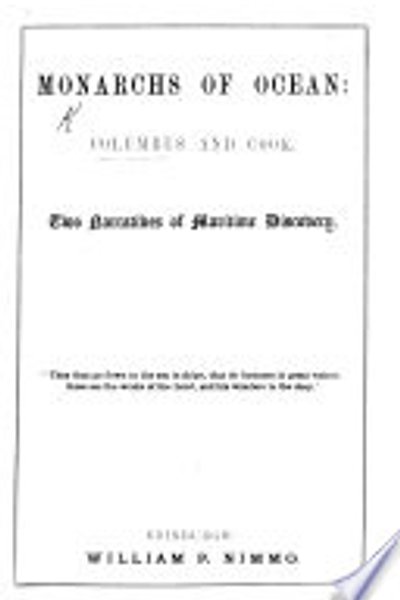 Monarchs of Ocean: Columbus and Cook. Two Narratives of Maritime Discovery