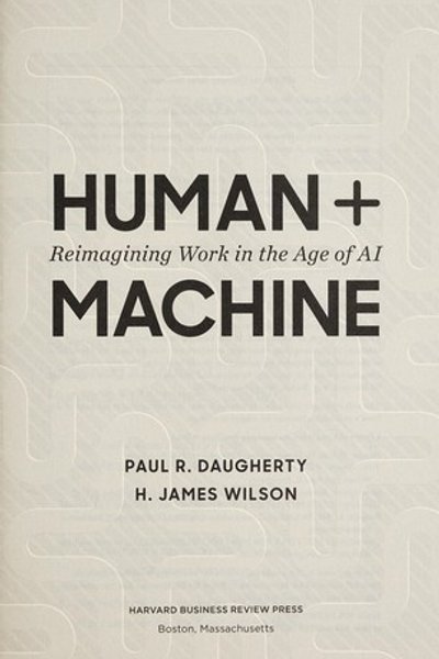 Cover of Human + machine