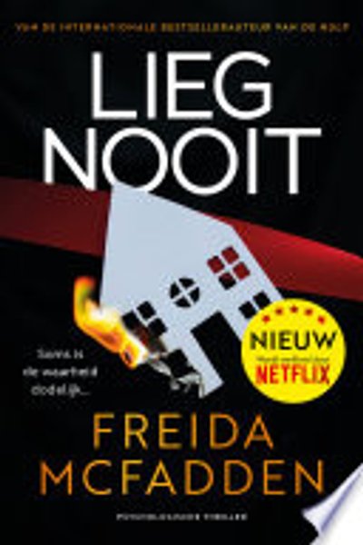 Cover of Lieg nooit