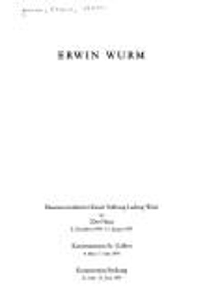 Erwin Wurm