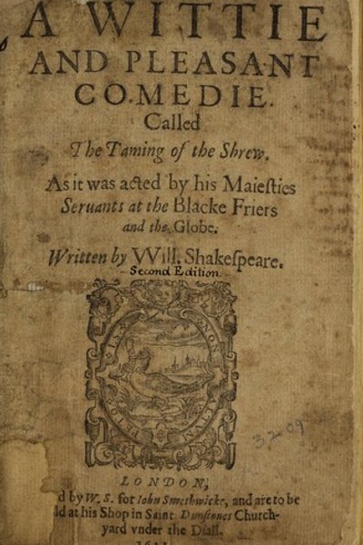 Cover of The Taming of the Shrew