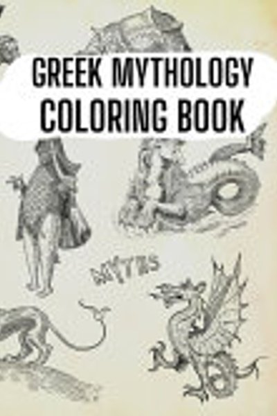 Greek Mythology Coloring Book