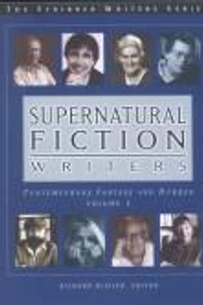 Cover of Supernatural fiction writers