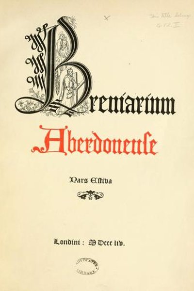 Cover of The Roman Breviary