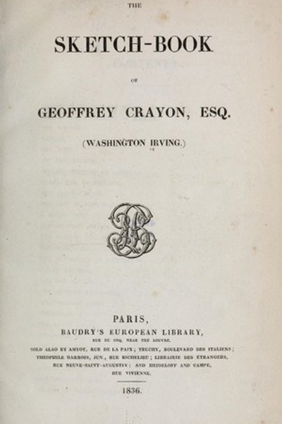 The sketch-book of Geoffrey Crayon, Esq