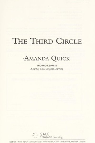 Cover of The Third Circle:(Arcane Society, #4)