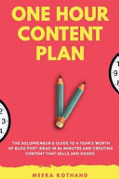 The one-hour content plan