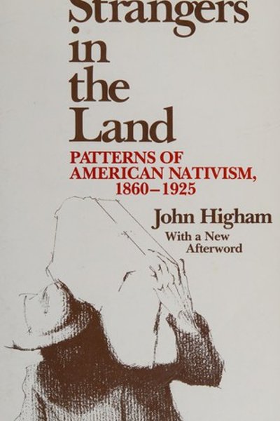 Cover of Strangers in the land