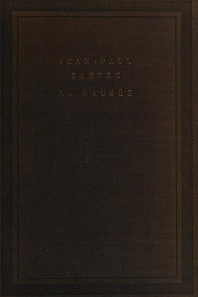 Cover of La nausée