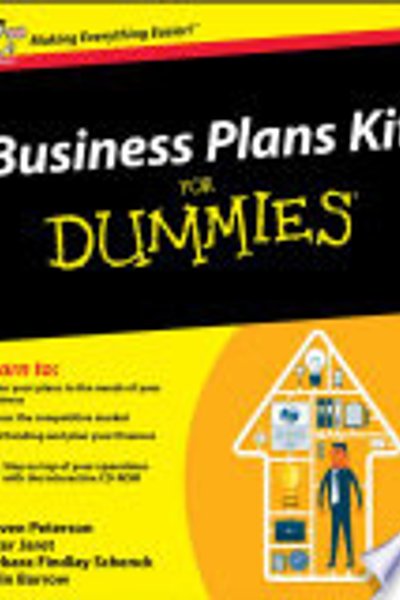 Cover of Business plans kit for dummies