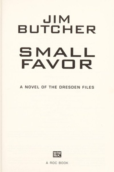 Cover of Small favor