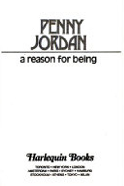 Cover of A Reason for Being