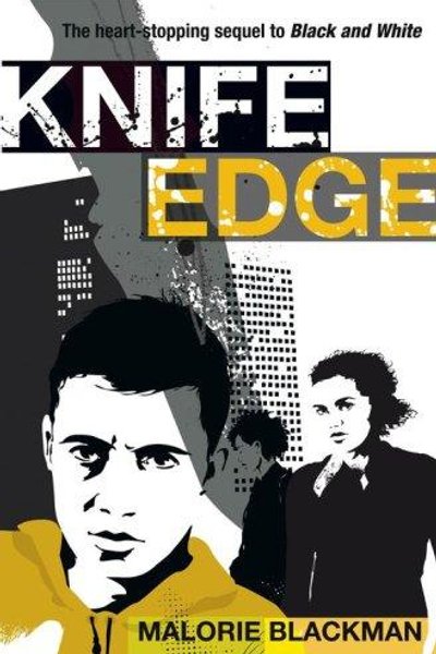 Cover of Knife edge (Noughts & Crosses #2)