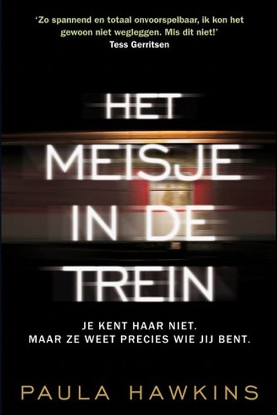 Cover of Het meisje in de trein / druk 1