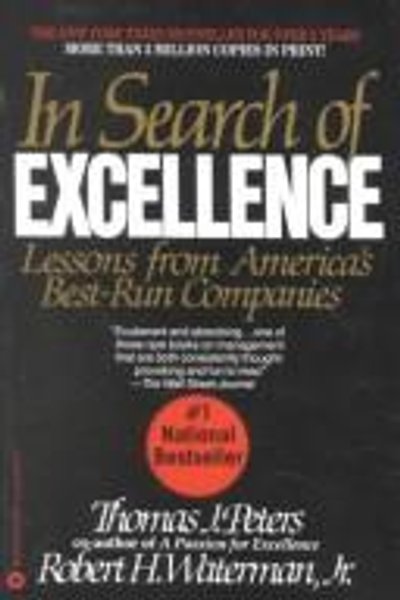Cover of In search of excellence
