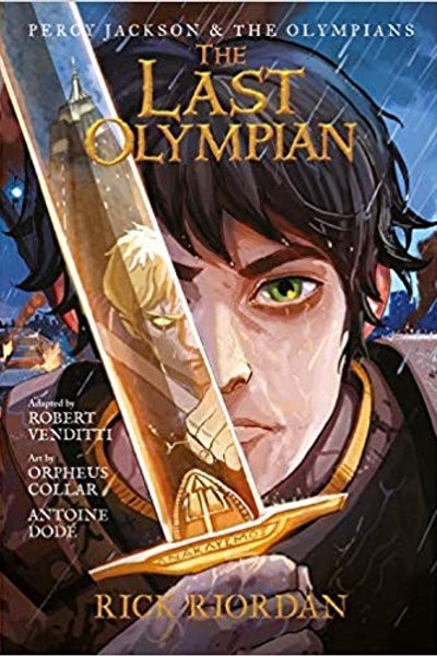 Cover of The last Olympian