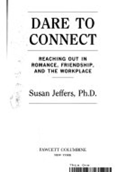 Cover of Dare to connect