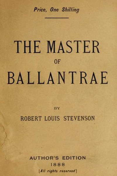 The master of Ballantrae