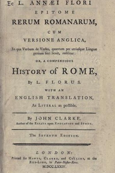 Cover of Epitome rerum Romanarum