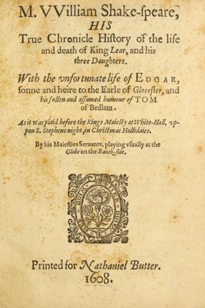 Cover of King Lear