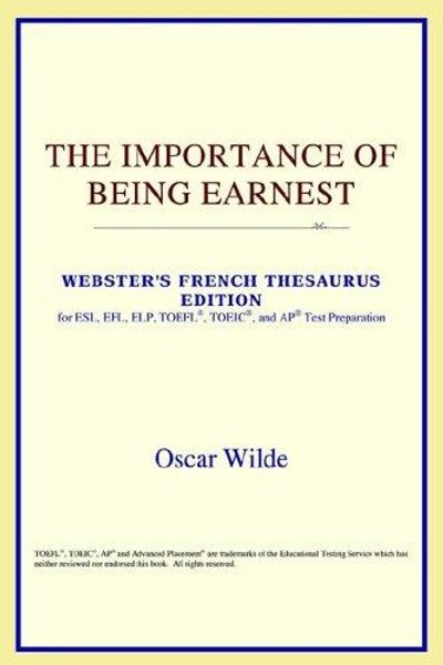 The Importance of Being Earnest