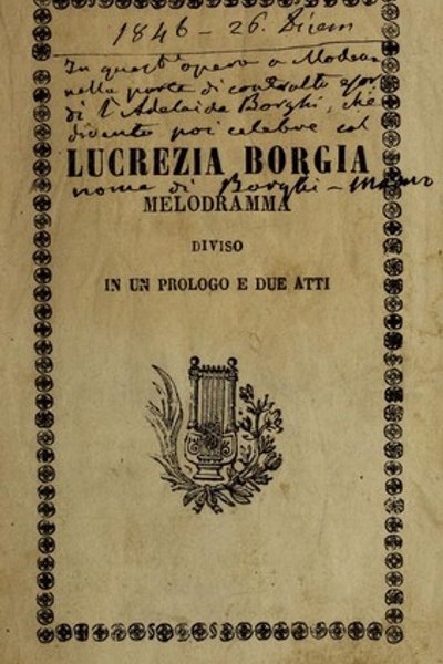 Lucrezia Borgia