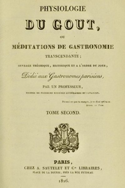 Cover of Physiologie du goût