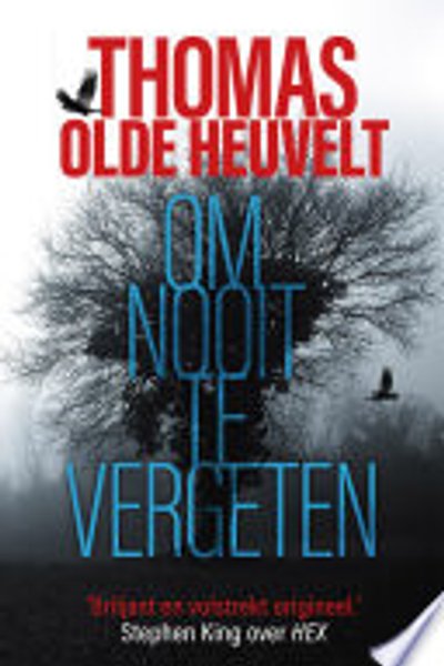 Cover of Om nooit te vergeten