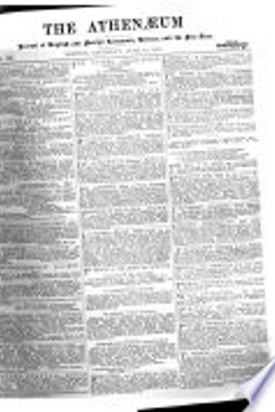 Athenaeum and Literary Chronicle